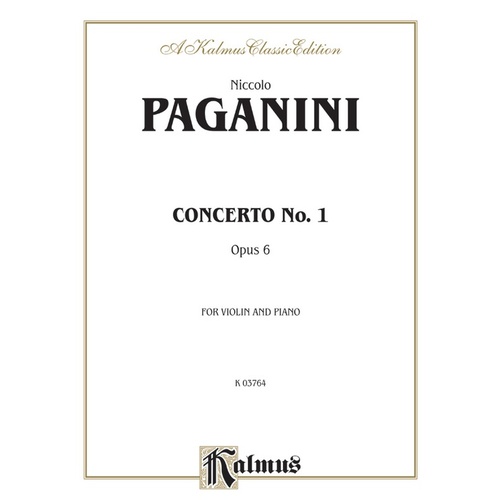 Violin Concerto Op 6 No 1 Sheet Music