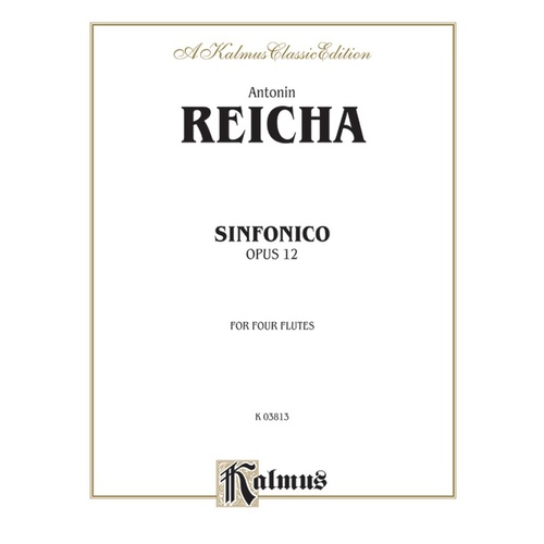 Sinfonica for 4 Flute Op 12 Sheet Music