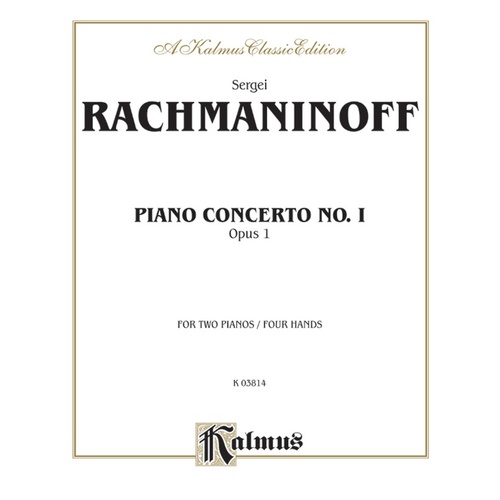 Concerto No 1 Op 1 F Sharp Min 2P4H