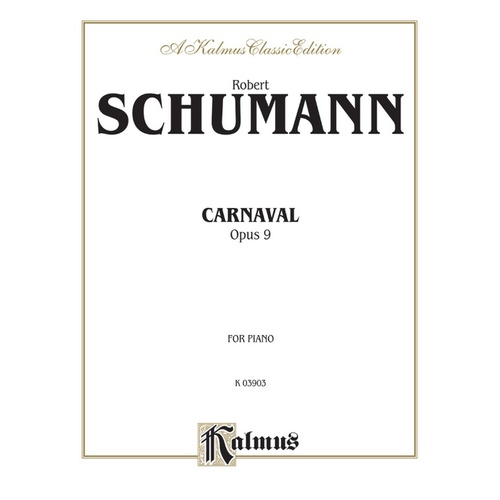 Carnaval Op 9 Piano