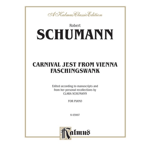 Fasching Schwank Piano Sheet Music