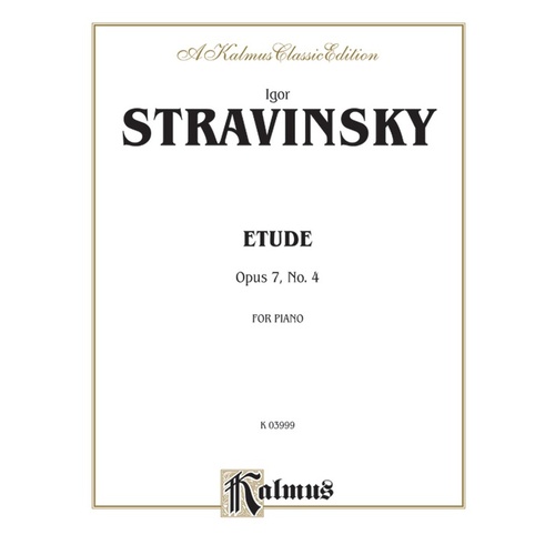 Etudes Op 7 No 4 Piano