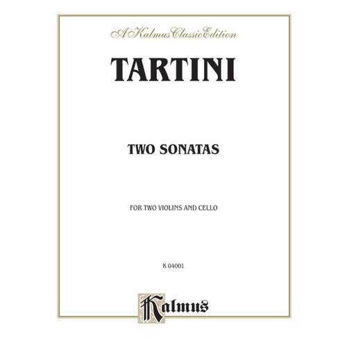Sonatas for 2 Violins and Cello Sheet Music
