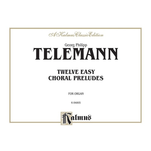 Easy Choral Preludes
