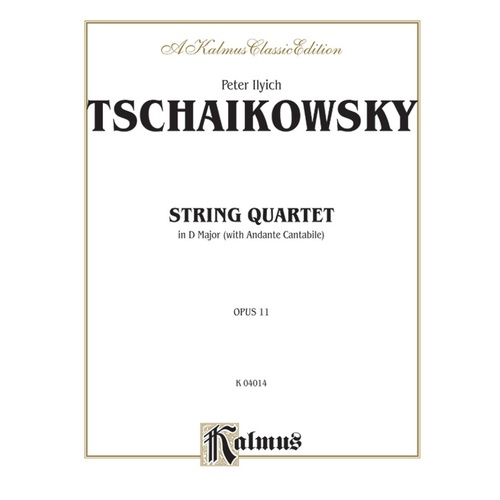 String Quartet Op. 11 D for 2 Violins, Viola, and Cello Sheet Music