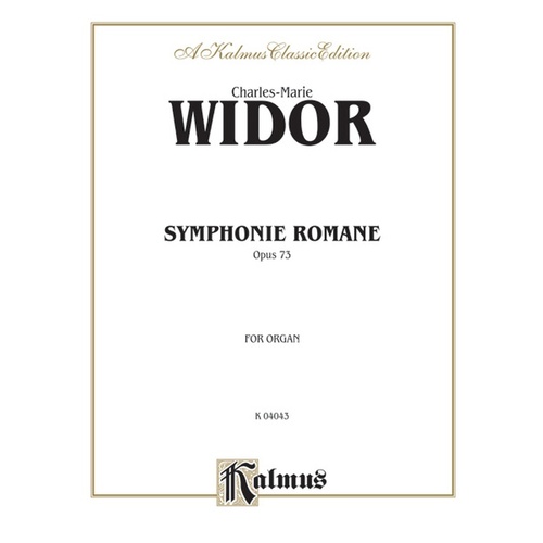 Symphony Romane Op 73 for Organ Sheet Music