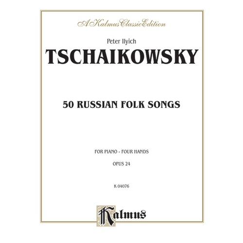 50 Russian Folksongs Piano Sheet Music