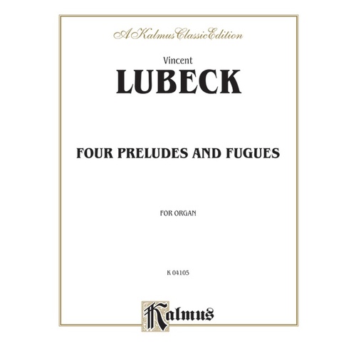 4 Preludes and Fugues for Organ Sheet Music