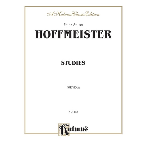 Studies for Viola Sheet Music