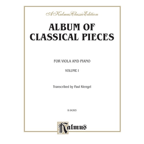 Viola And Piano Album Book 1