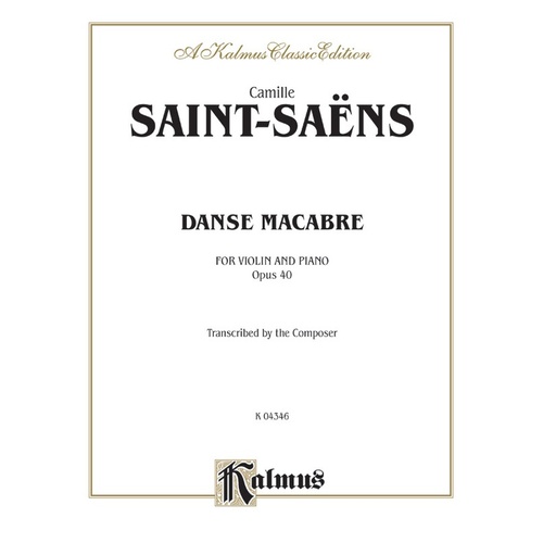 Danse Macabre Violin