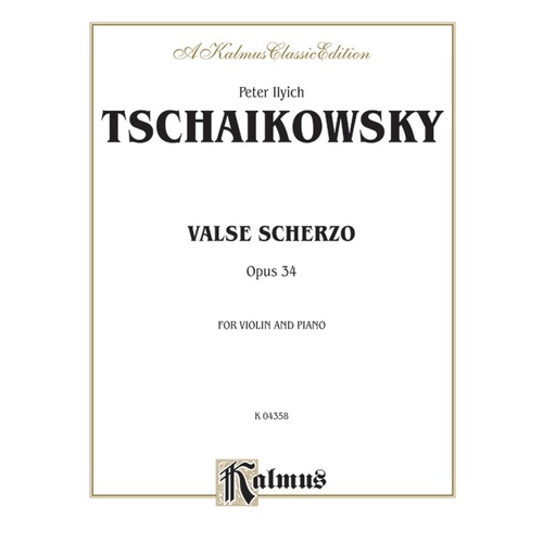 Valse Scherzo Violin Sheet Music