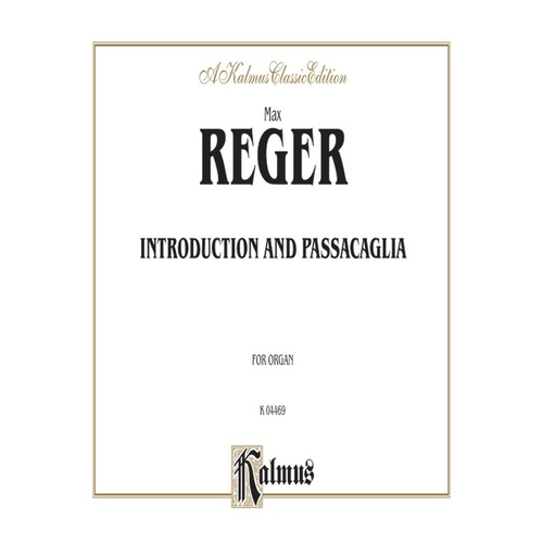 Intro And Passacaglia Org