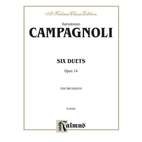 Duets 6 For Violin