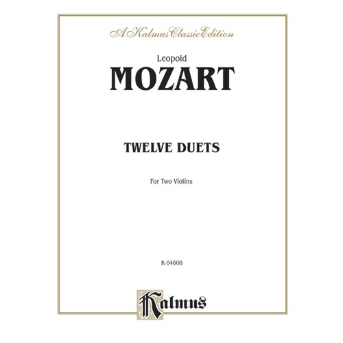 Duets 12 For 2Violin