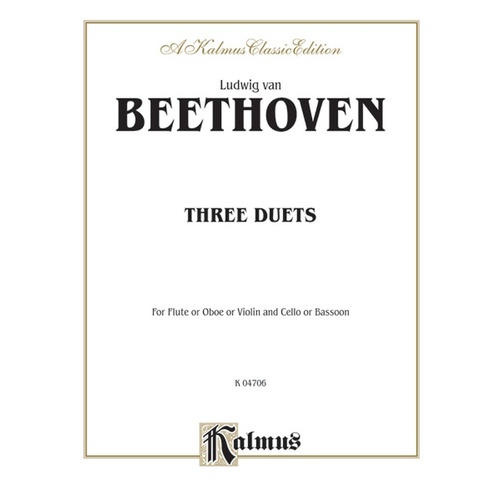 Duets 3 For Flute/Oboe/Violin/Vc