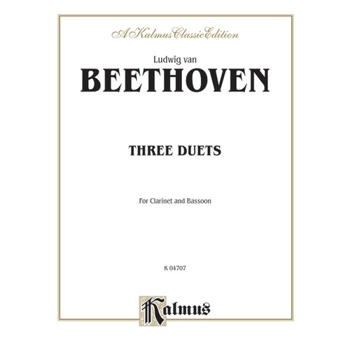 Duets 3 For Clarinet/Bassoon