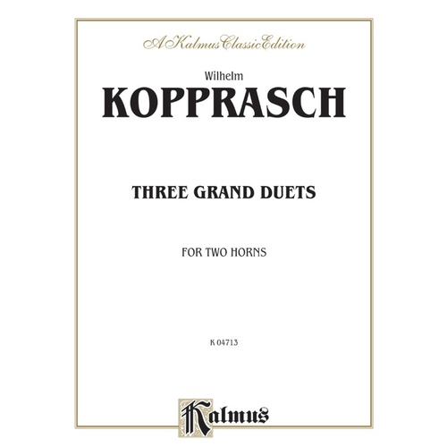 3 Grand Duets for 2 Horns Sheet Music