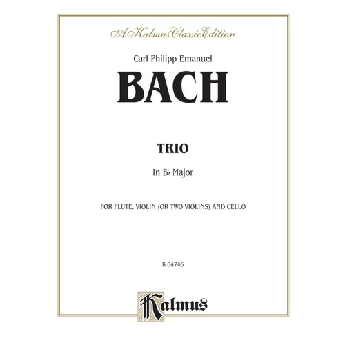 Trio for Flute, Violin, and Double Bass Sheet Music