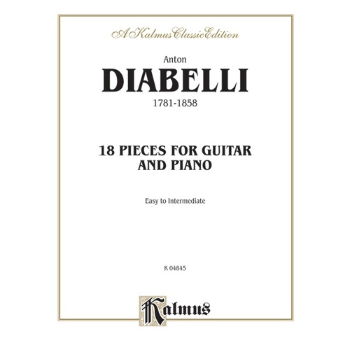 Pieces 18 Guitar/Piano