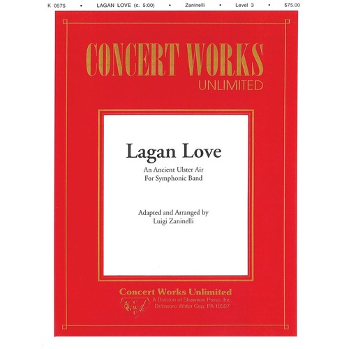 Lagan Love Concert Band Book