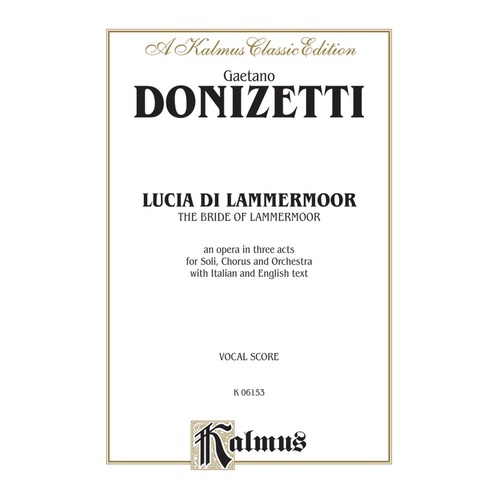 Lucia Di Lammermoor Vocal Sc