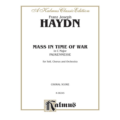 Paukenmesse (Time Of War) Vocal Sc