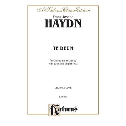 Te Deum Laudamus Vocal Sheet Music