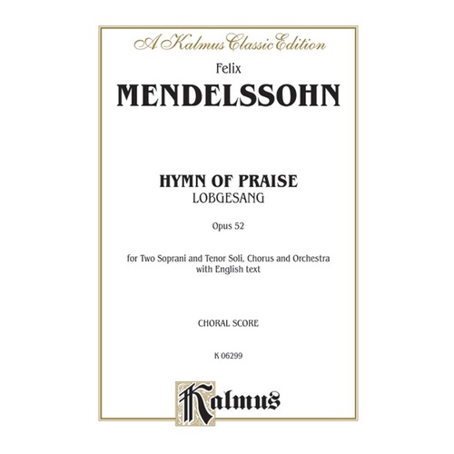 Hymn Of Praise Vocal Sc