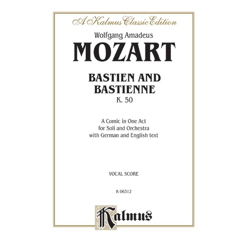 Bastien and Bastienne Vocal Sheet Music