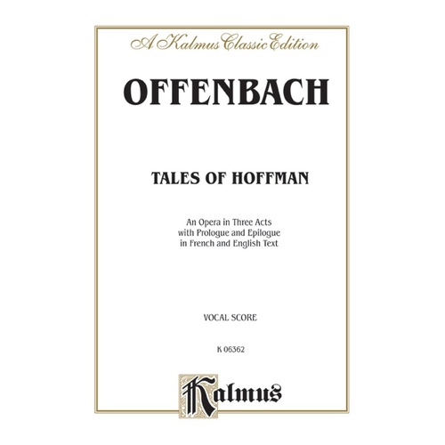 Tales of Hoffman Vocal Sheet Music
