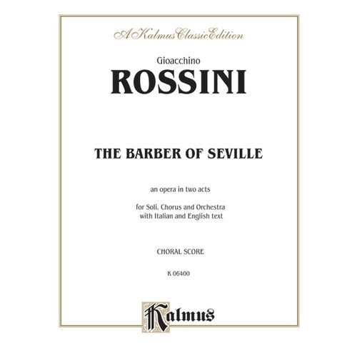 Barber Seville Choral Part Vocal Sheet Music