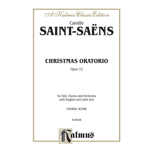 Christmas Oratorio Op 12 Vocal Sc