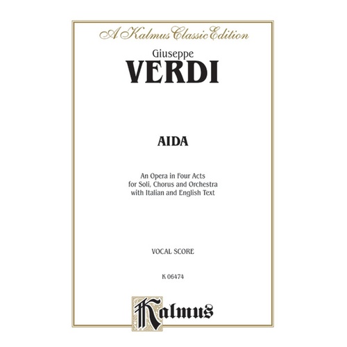Aida Vocal Sheet Music