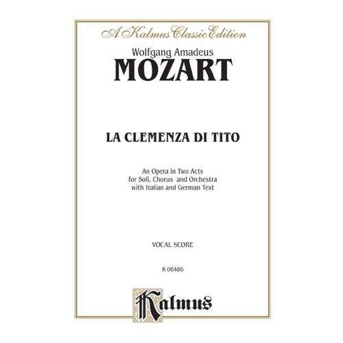 Clemenza Di Tito Ital Germ Vocal Sc