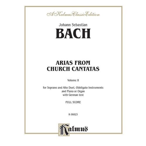 Soprano and Alto Arias Book 2 - Vocal Sheet Music