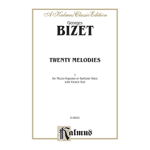 Melodies 20 Mezzo Soprano/Baritone