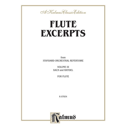 Flute Excerpts Book 3