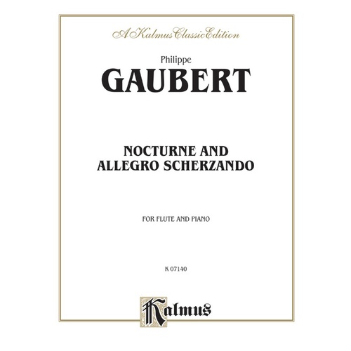 Nocturne And Allegro Scherzando Flute/Piano