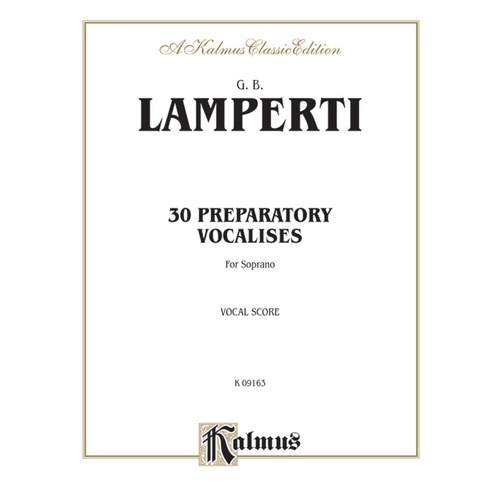 30 Prep Vocal Sheet Music for Soprano
