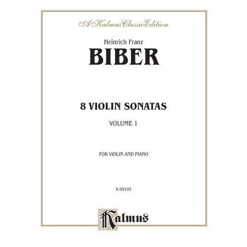 Sonatas for Violin and Piano Op. 8 Sheet Music