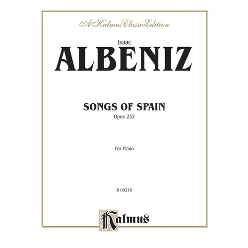 Songs of Spain Piano Sheet Music