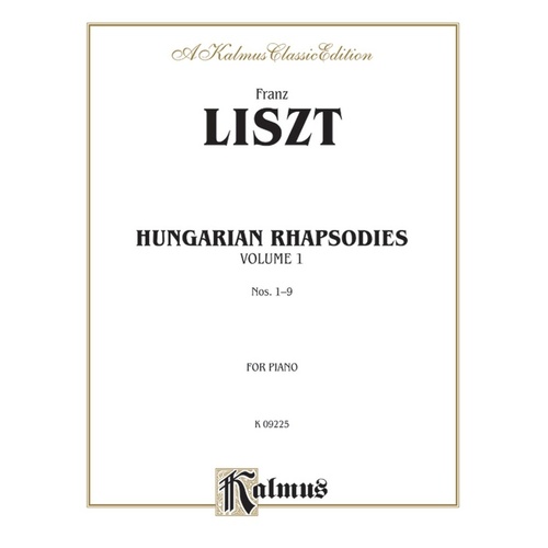 Hungarian Rhapsody Book 1 No 1-9 Ps