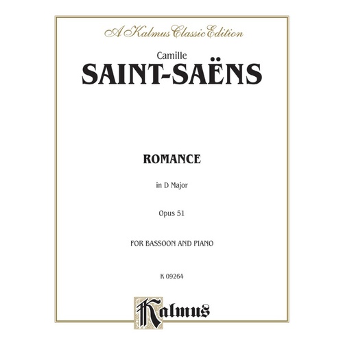 Romance In D Bassoon