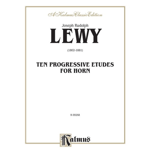 Progressive Etudes 10 For French Horn