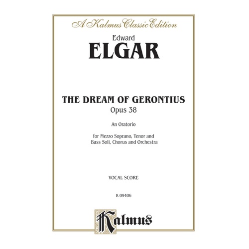 Dream Of Gerontius Vocal Sc