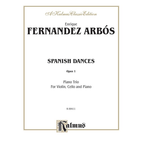 Spanish Dances for Piano Trio - Chamber Sheet Music
