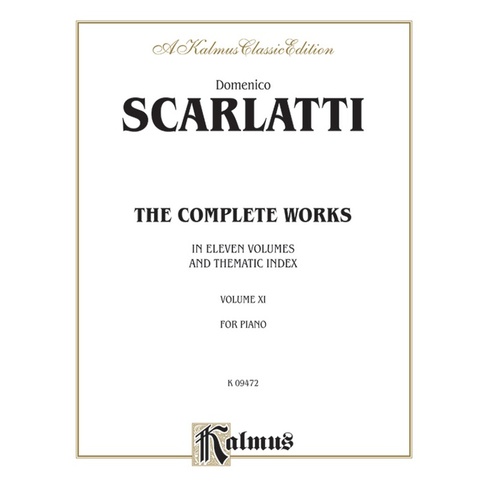 Scarlatti Complete Works Book 11 Ps