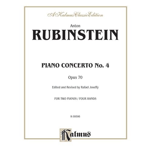 Piano Concerto No 4 2P4H