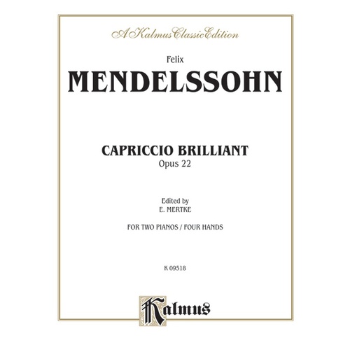 Capriccio Brilliant Op 22 F Sharp Min